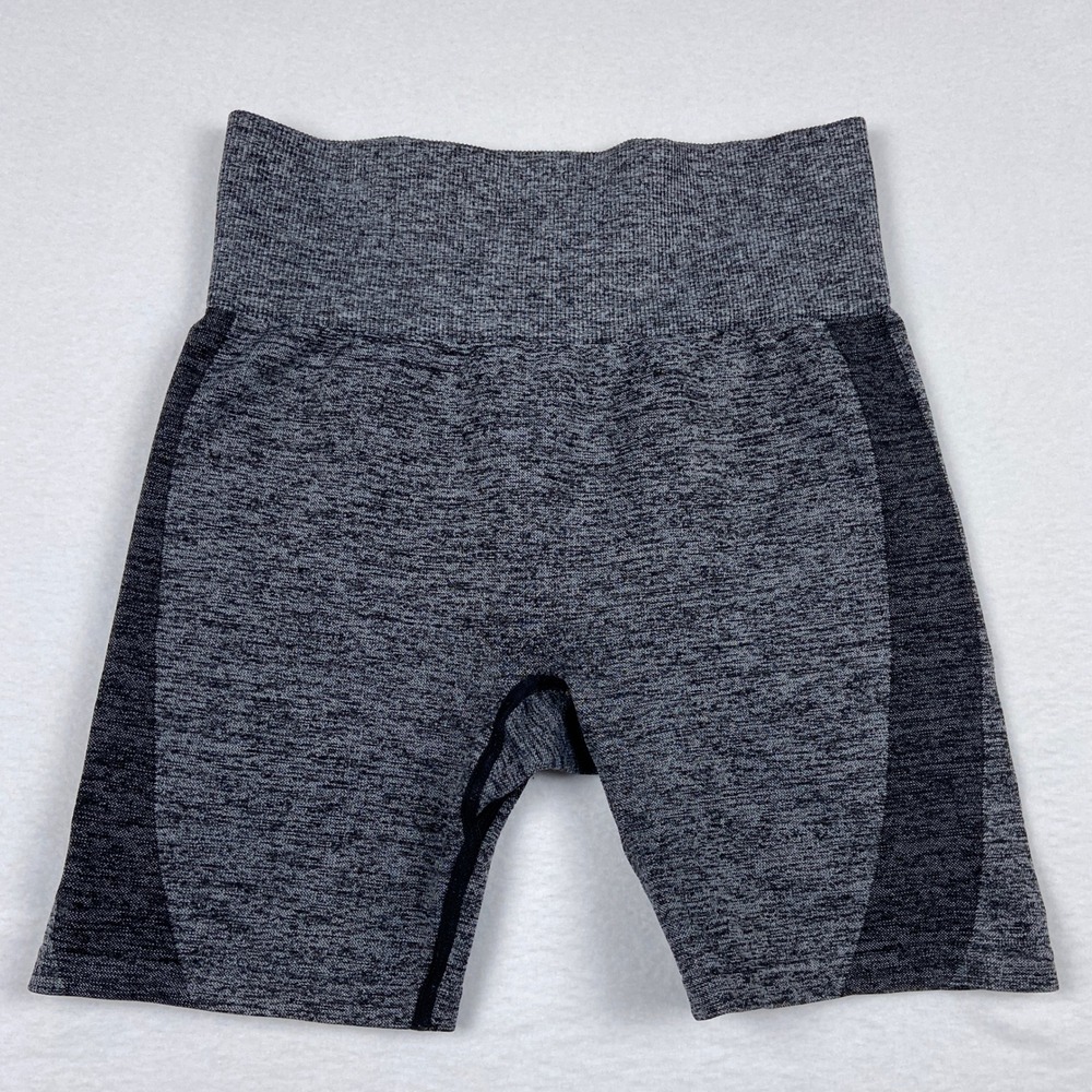 Pink Sport Victoria's Secret Gray Seamless High Waist Workout Shorts XS